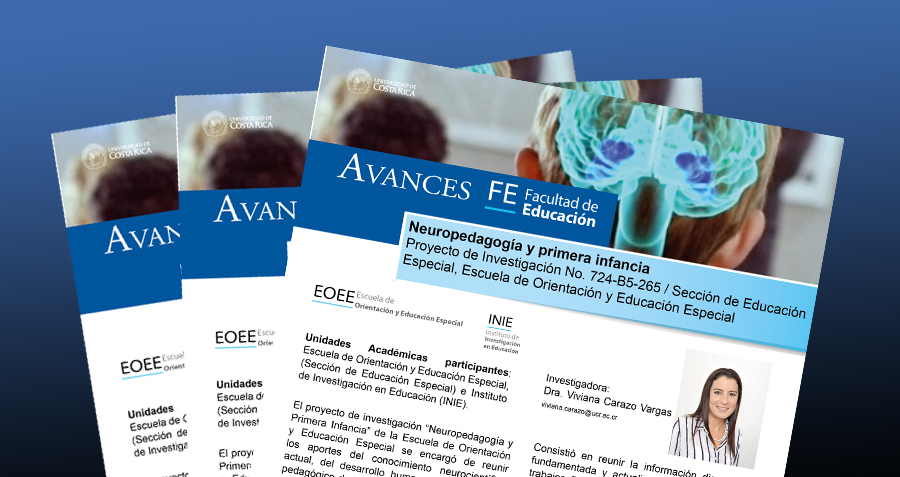 AVANCES presenta el proyecto de investigación: “Neuropedagogía y primera infancia” 