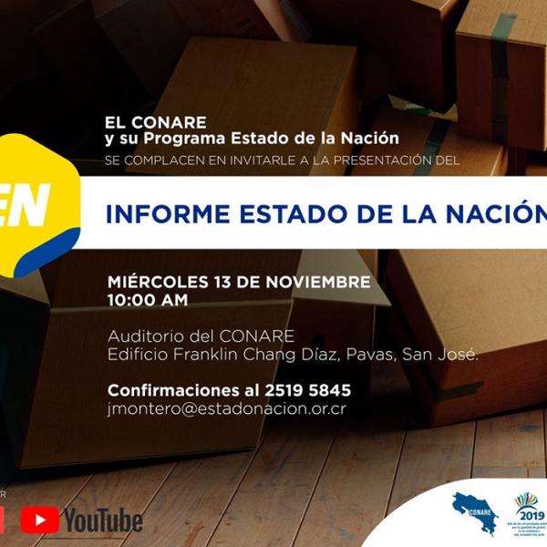 Presentación Informe Estado de la Nación