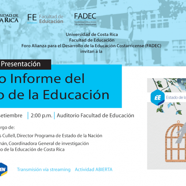 Presentación del Sétimo Estado de la Educación