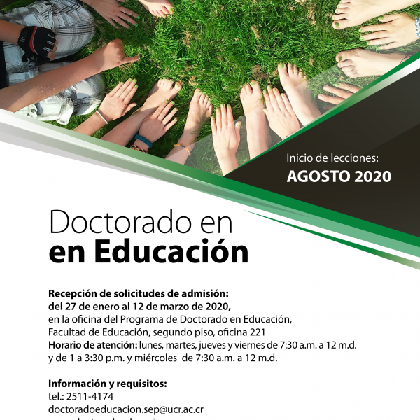 Programa de Doctorado en Educación