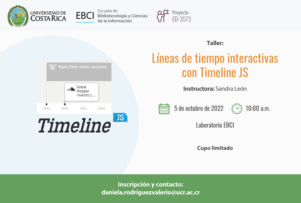 Taller: Líneas de tiempo interactivas con Timeline JS