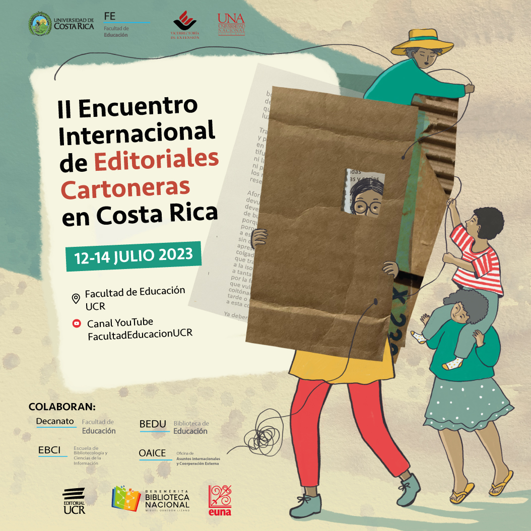 II Encuentro Internacional de Editoriales Cartoneras Costa Rica 2023 reunirá figuras clave de este fenómeno