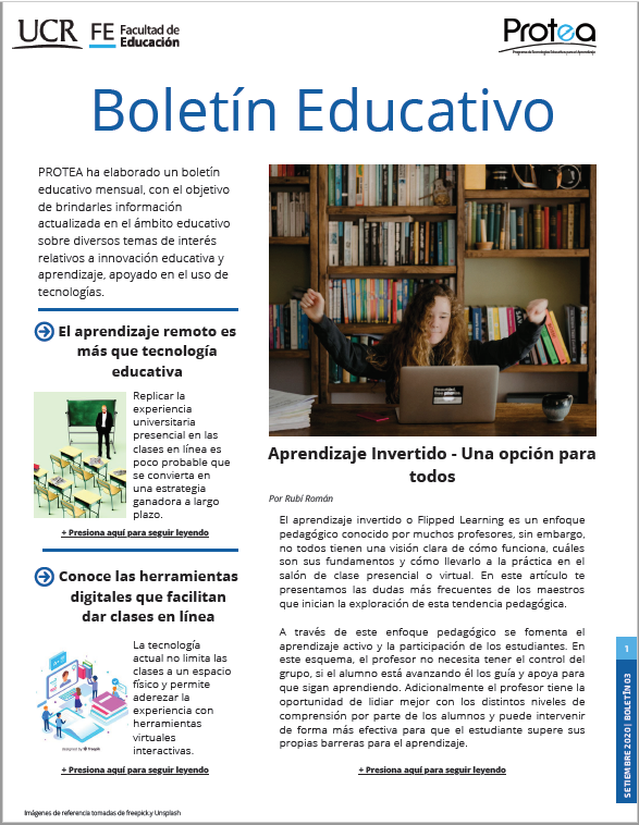 Boletín Educativo Protea # 3