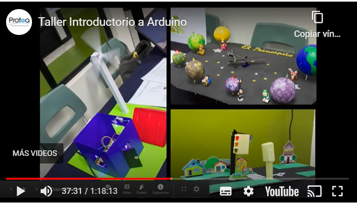 Espacio Maker de PROTEA ofrece talleres en Arduino para la promoción de tecnologías emergentes en los procesos de enseñanza-aprendizaje
