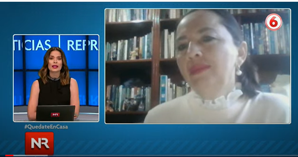 Entrevista en noticiero sobre los retos del sistema educativo para lo que resta del curso lectivo 2020