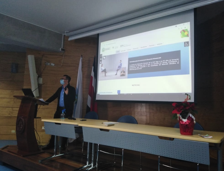 Carrera de Educación Primaria presenta su nueva página web