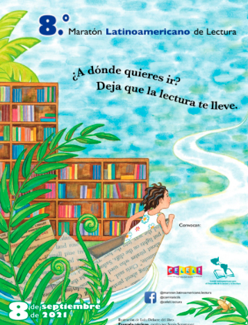 Afiche 8 maratón de lectura