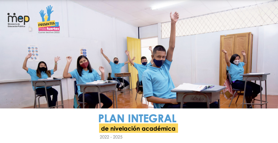 MEP da a conocer su Plan Integral de nivelación Académica