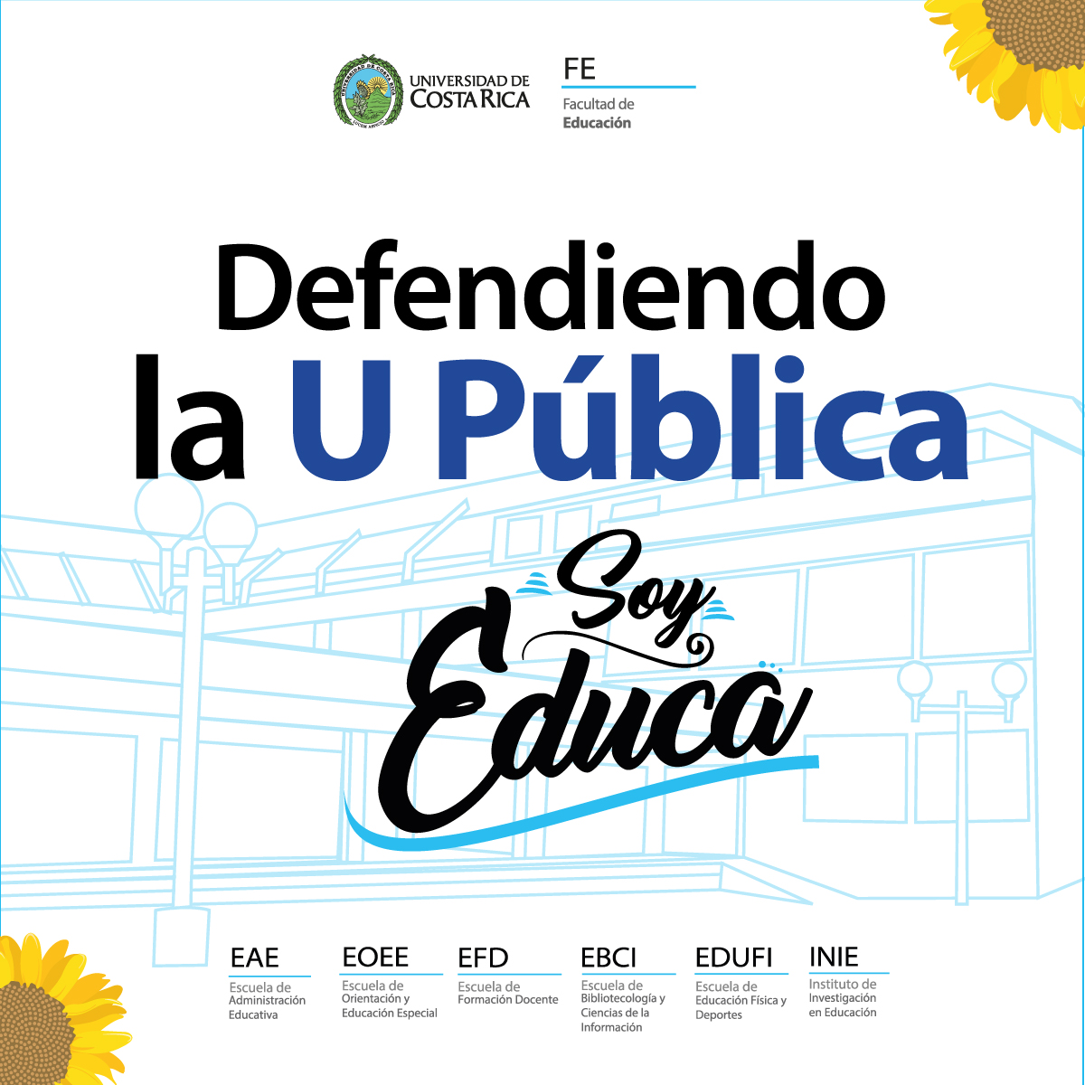 flyer en defensa de la educacion publica