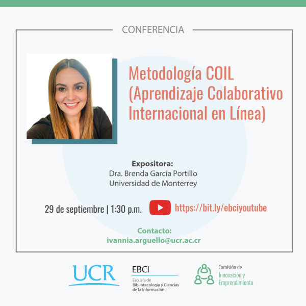 Conferencia: Metodología COIL (Aprendizaje colaborativo internacional en línea)