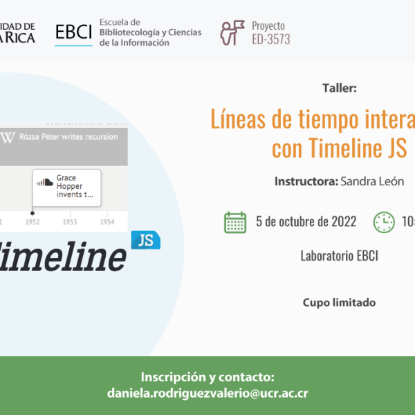 Taller: Líneas de tiempo interactivas con Timeline JS